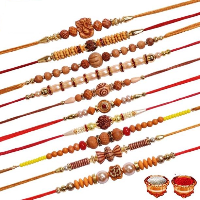 10 Rakhi Set