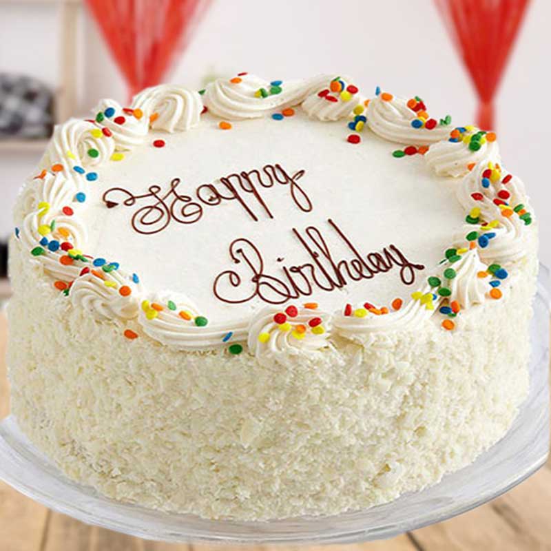 White Forest Cake