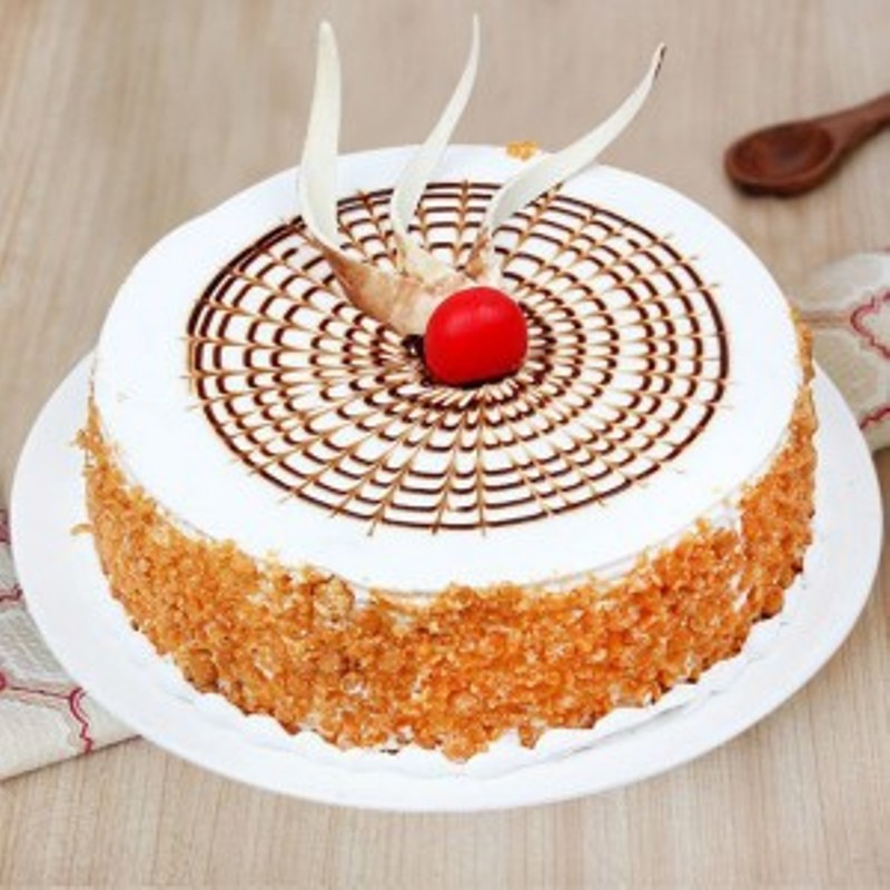 Butterscotch Crunch Cake
