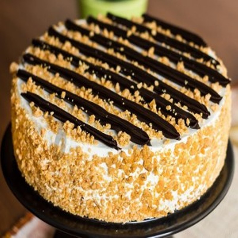 Crunchess Butterscotch Cake