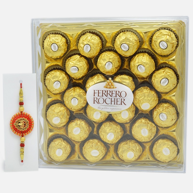 Rakhi with Big Rocher
