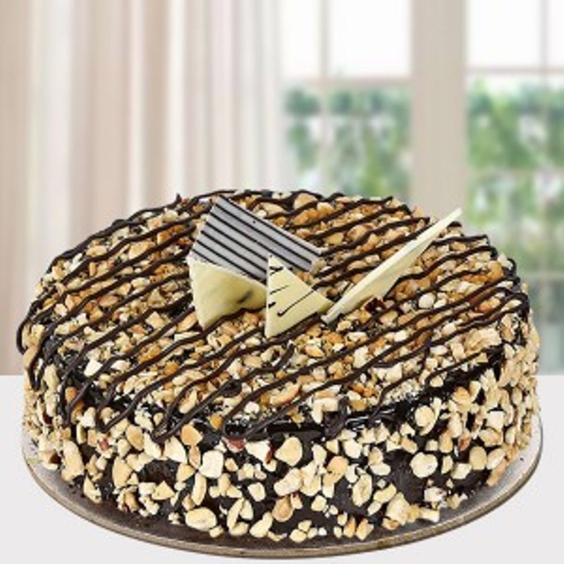 Rich Crunchy Chocolate Cake