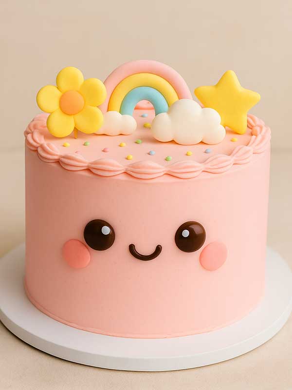 Whimsical Unicorn Treat Cake