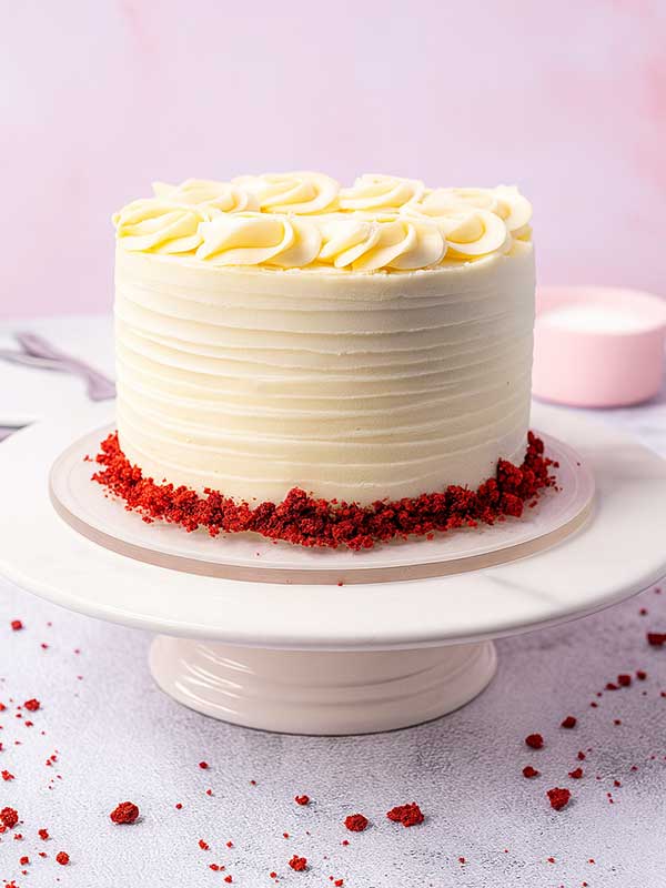 Red Velvet Buttercream Cake