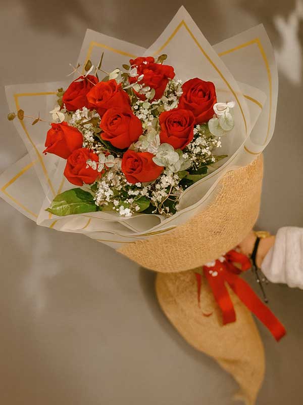 Ruby Charm Arrangement