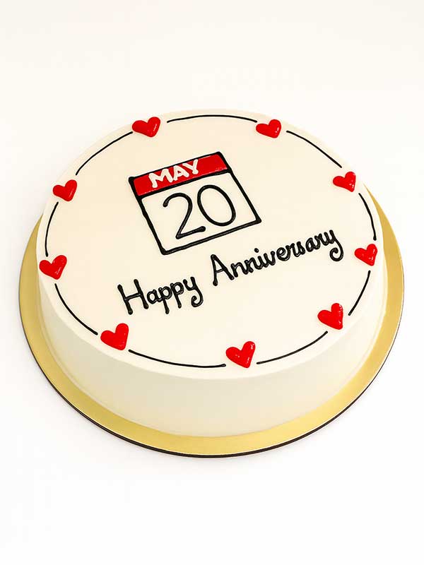 Chocolate Bliss Anniversary Cake