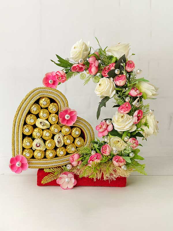 Sweet Heart Chocolate Display