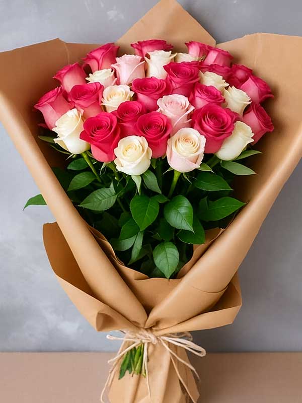 Dark & Sweet Pink Roses