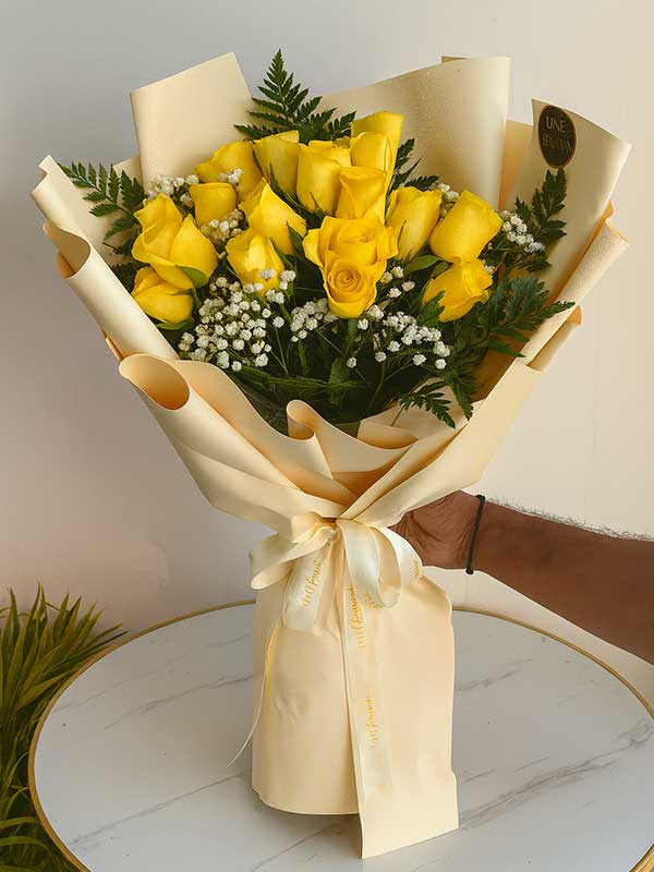 Sunny Yellow Elegance