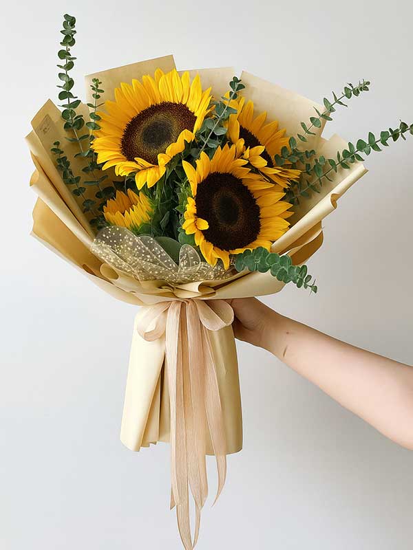 Sunflower Trio Charm