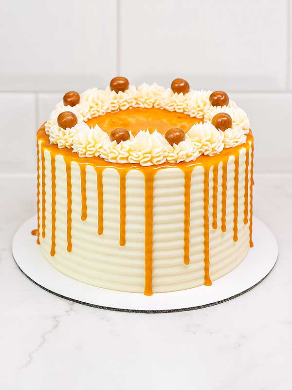 Butterscotch Caramel Droll Cake