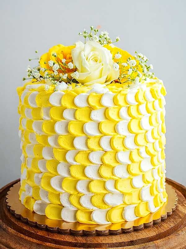 Butterscotch Bloom Cake
