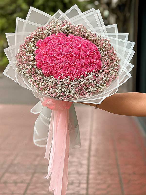 Century of Pink Elegance