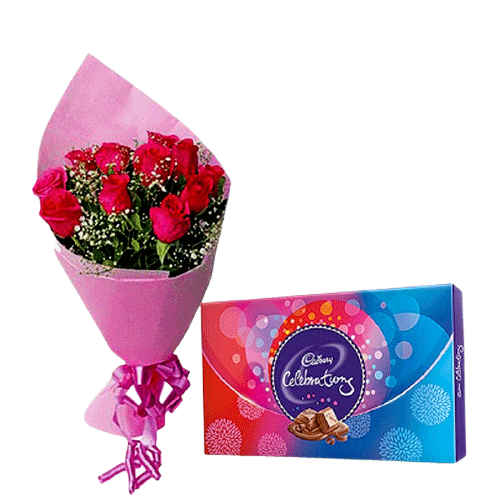 Flower with Chocolate