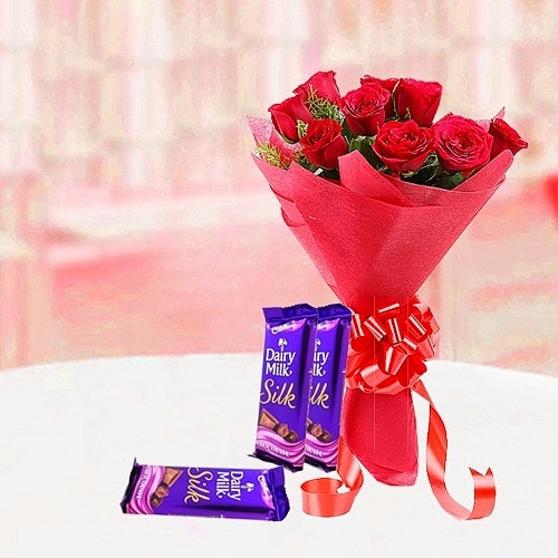 Lucky Bamboo n Rose
