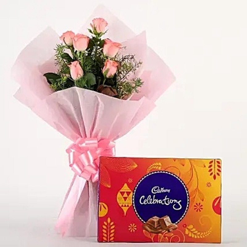 Pinkish with Celebration box