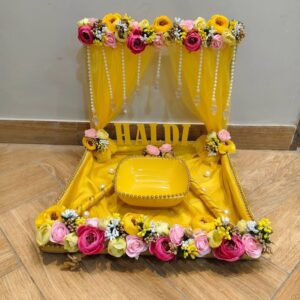 Haldi Tray Decor