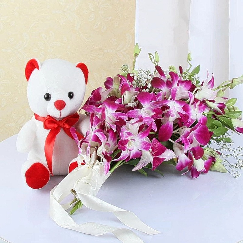 Teddy n Orchid