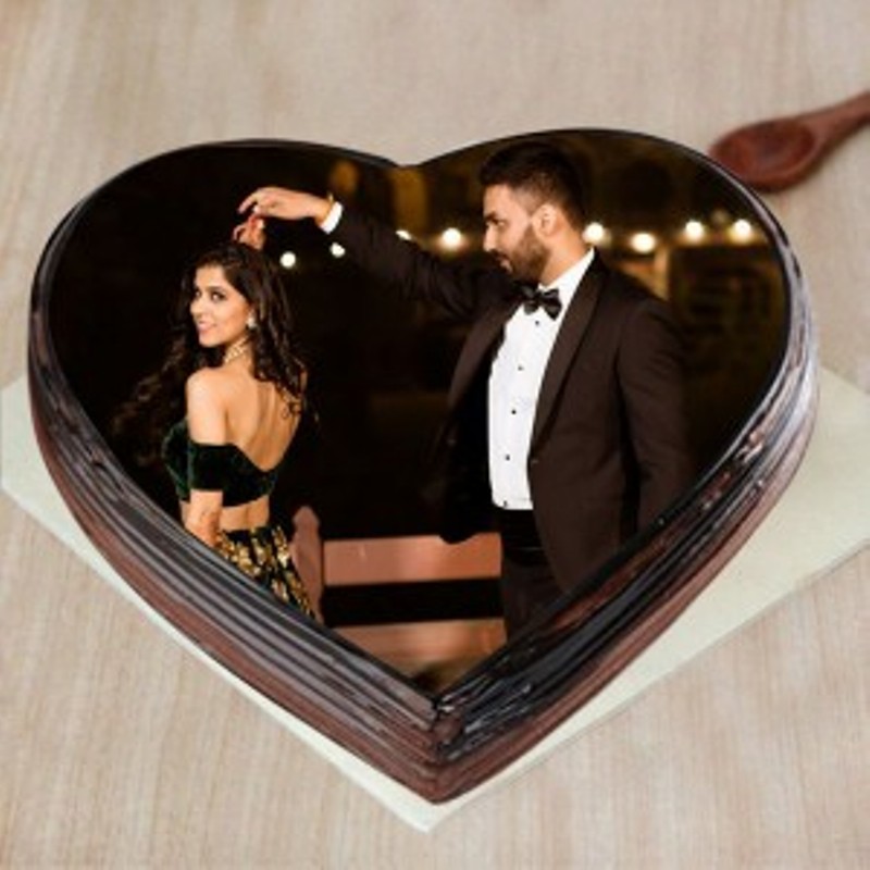 Romentic Photo Cake