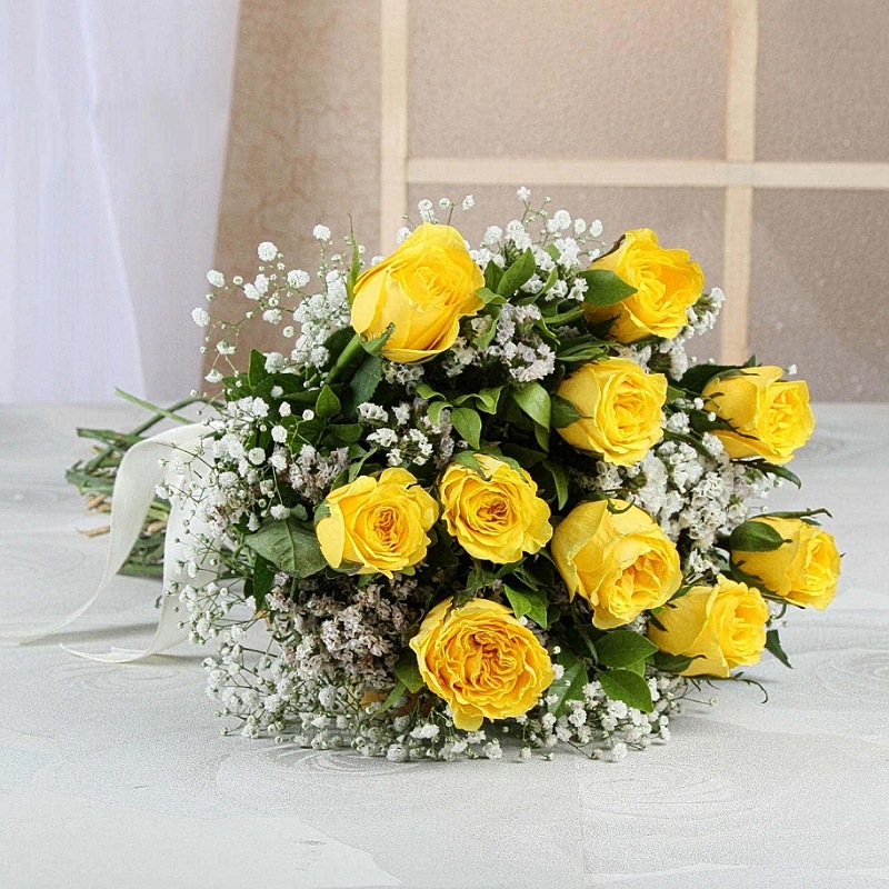 Romentic Yello Roses