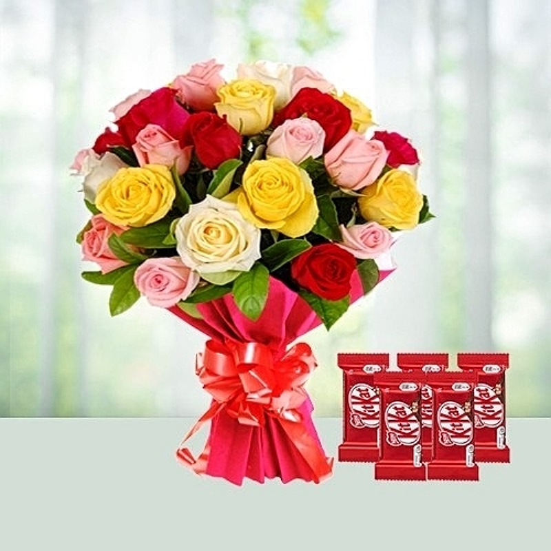 Roses - Kitkat chocolate