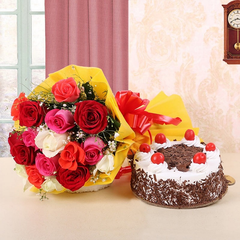 Fresh Rose n Cake