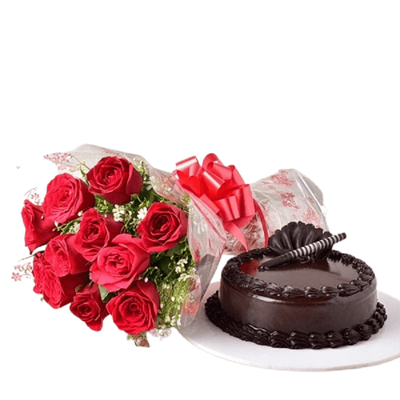 Flower with Cake